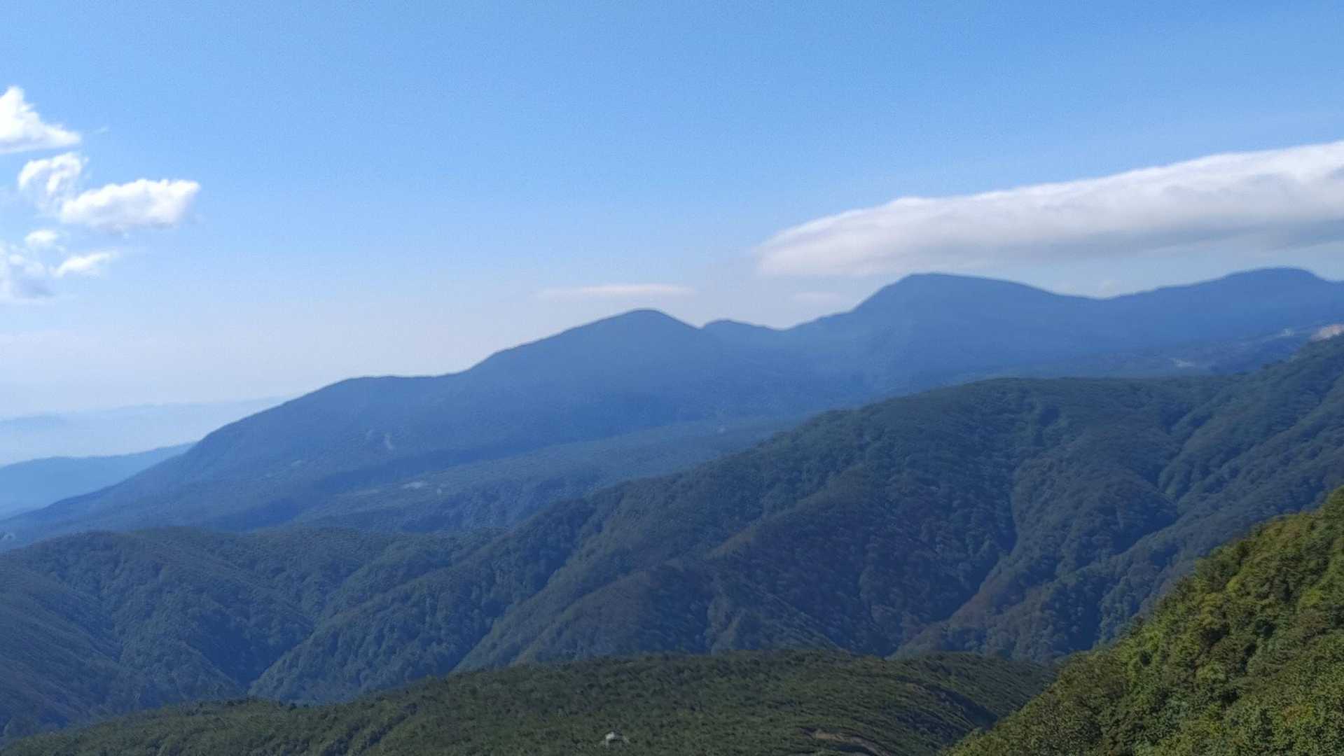 笹谷峠-雁戸山-南雁戸山-カケスガ峰 周回コースの写真