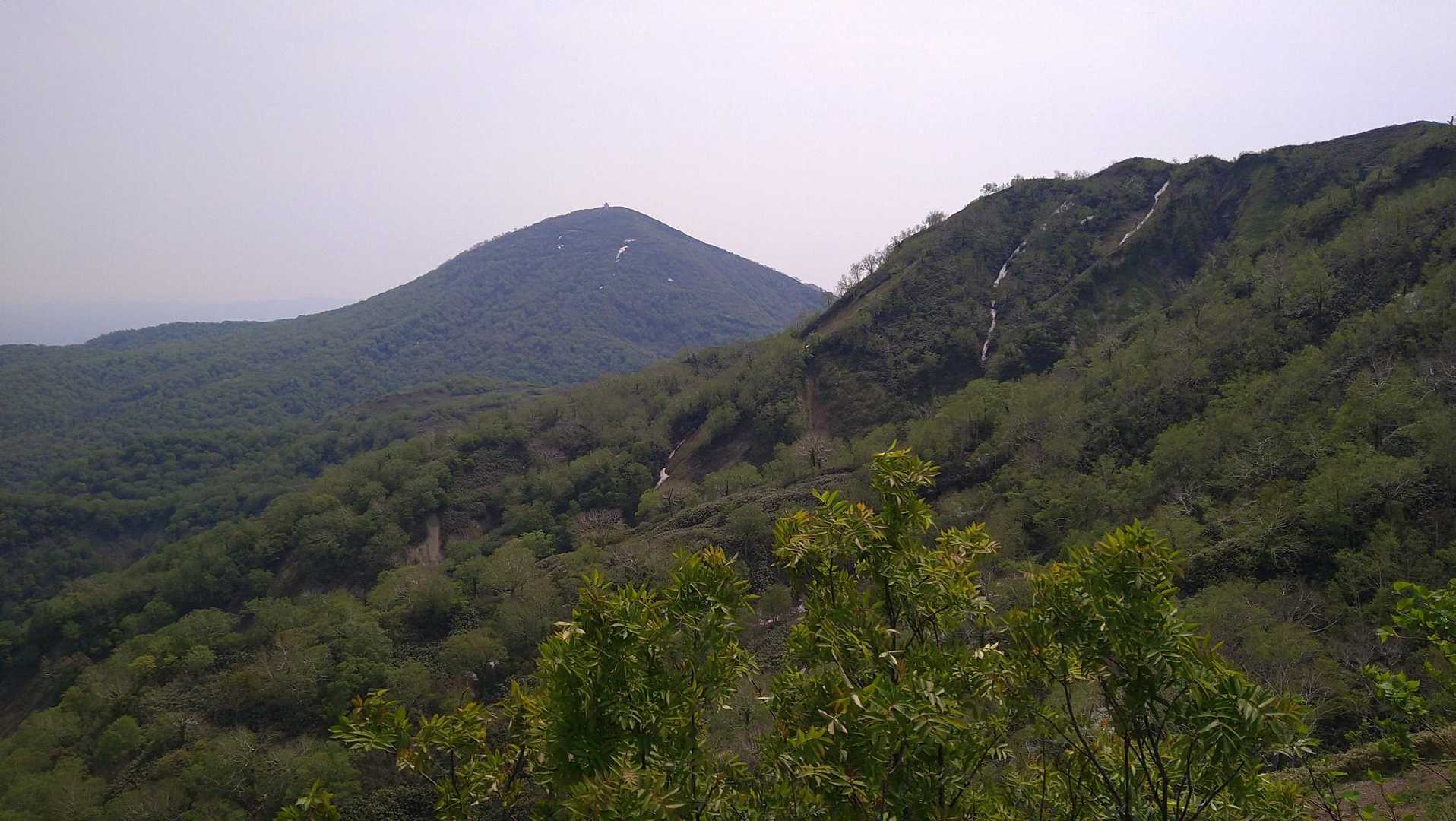 Aコース登山口-Bコース登山口-神居尻山 周回コースの写真