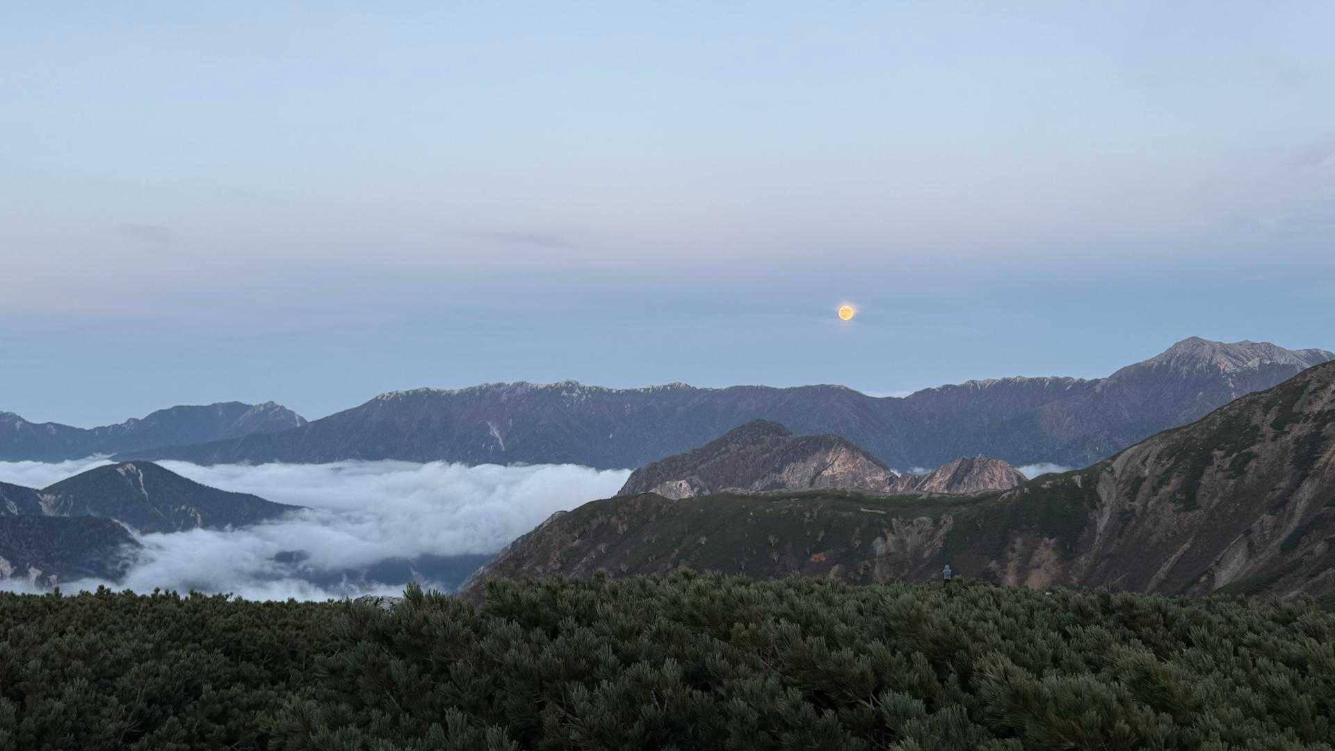 双六岳-丸山-三俣蓮華岳-鷲羽岳 周回コースの写真