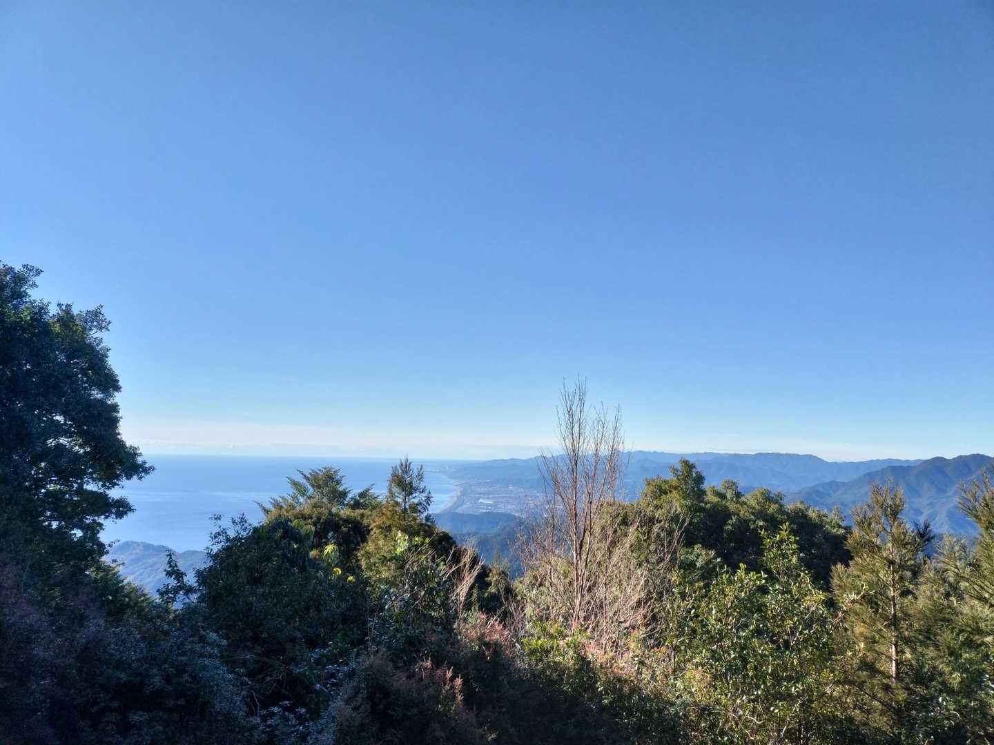 山頂からの眺め