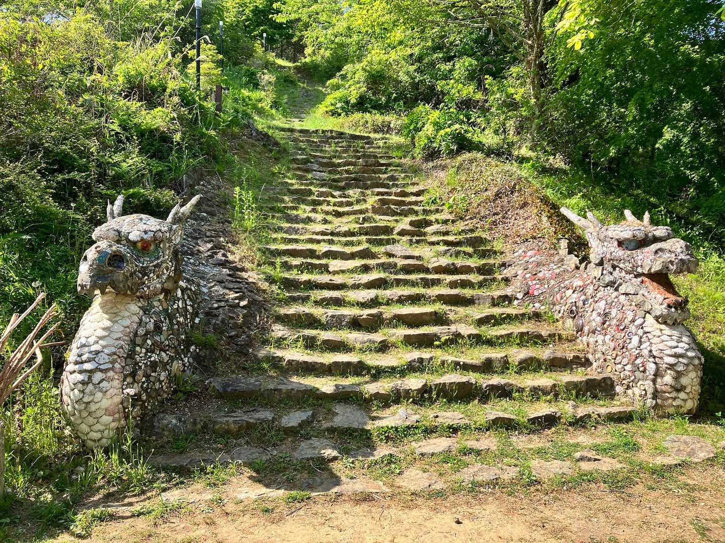 安波山 往復コースの写真