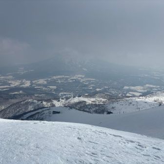 うっすら羊蹄山