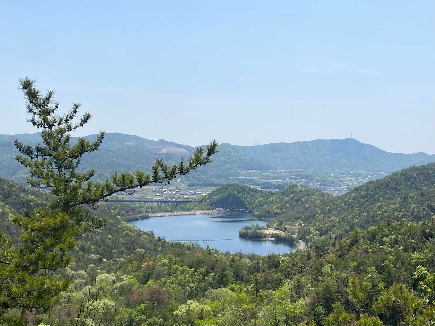 黒瀬ダム-向山登山口-向山-仏平山-仏平山南口-岩幕山-日 周回コースの写真