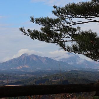 阿蘇山、くっきり✨