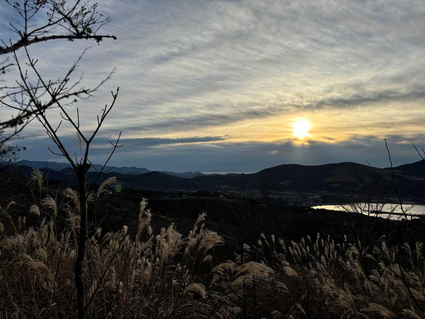 朝日が☀️〜
