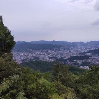 岩屋山頂から見る☺️