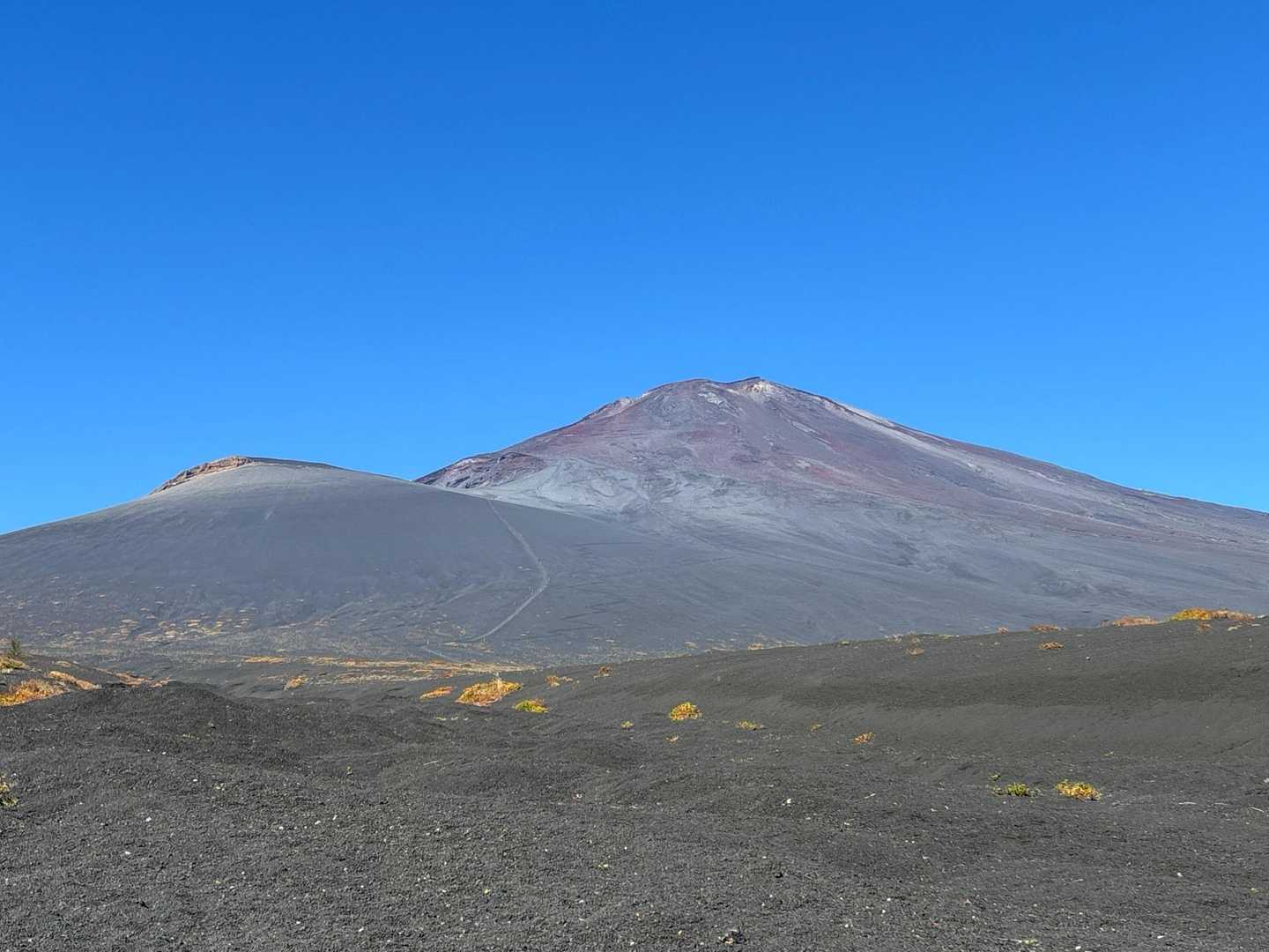 富士山と宝永山