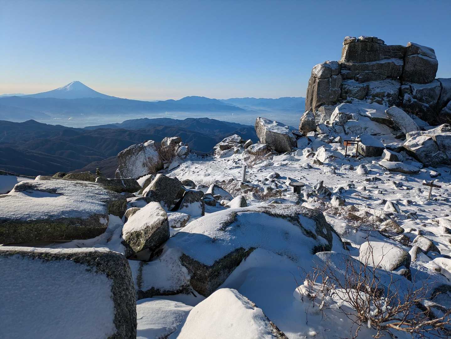 2025年の登り納めは金峰山⛰️（甲州御岳山） / tomorouの登山データ