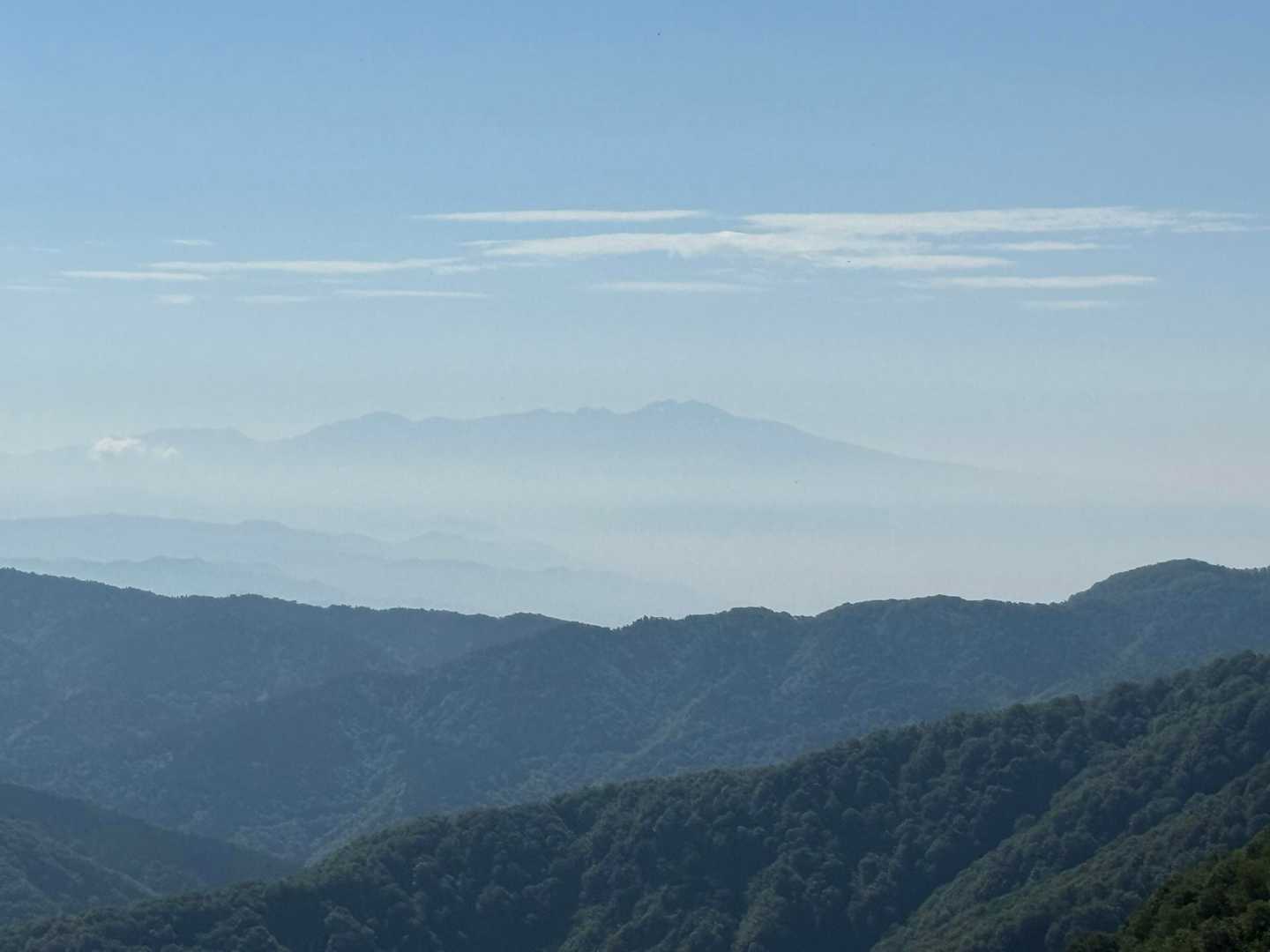 乗鞍岳見えた🏔️