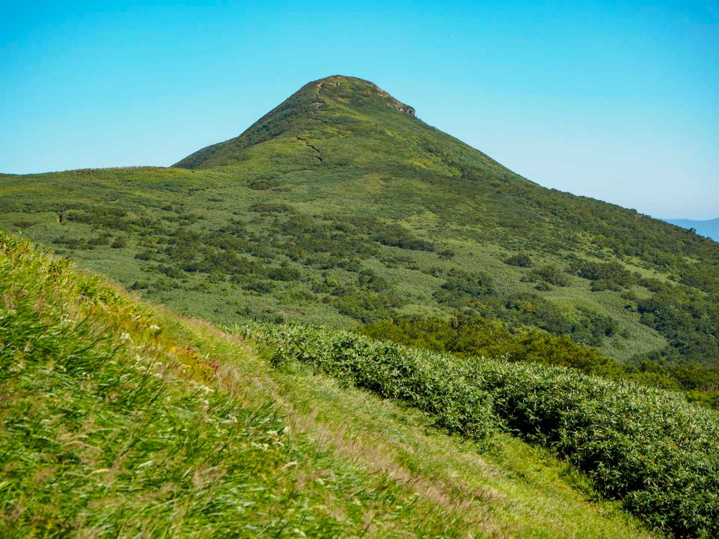 岩内岳🏔️ こんな形だっけ？😆