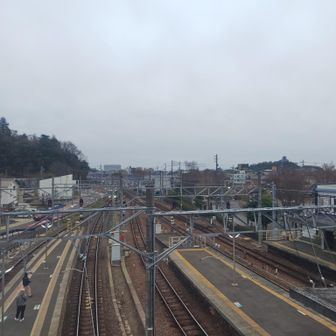 新鵜沼駅。
