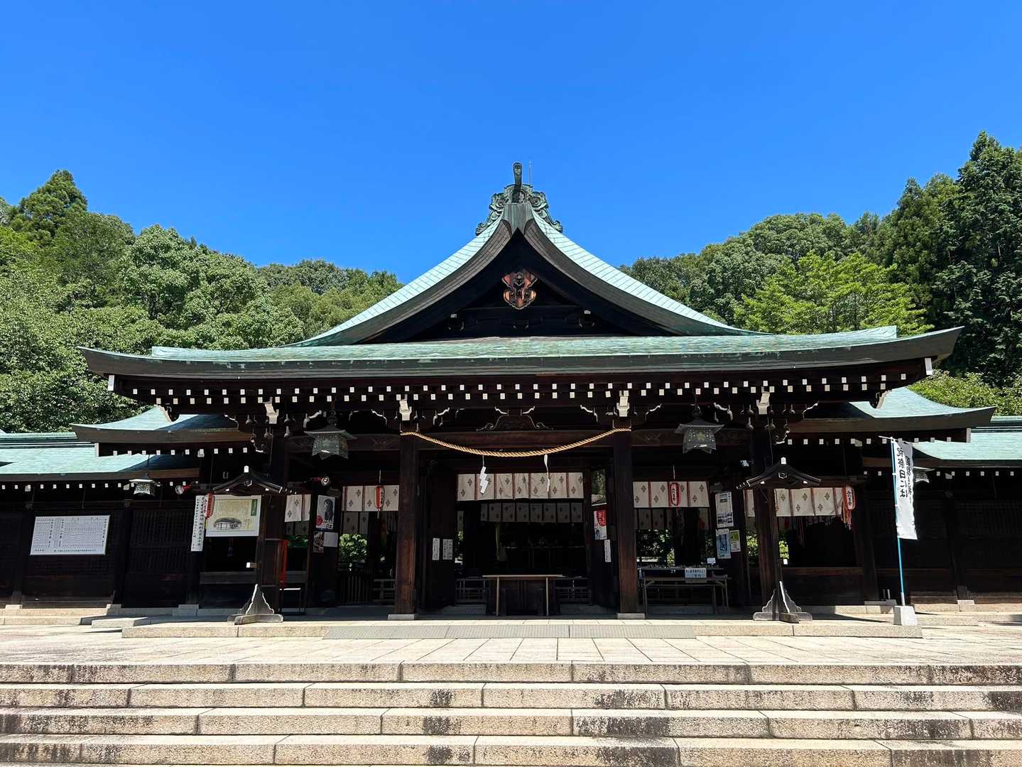 みたま祭の準備が始まっていました⛩
