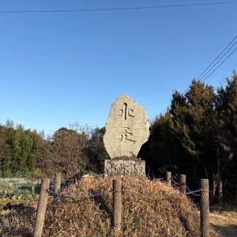 駅までの道にあった