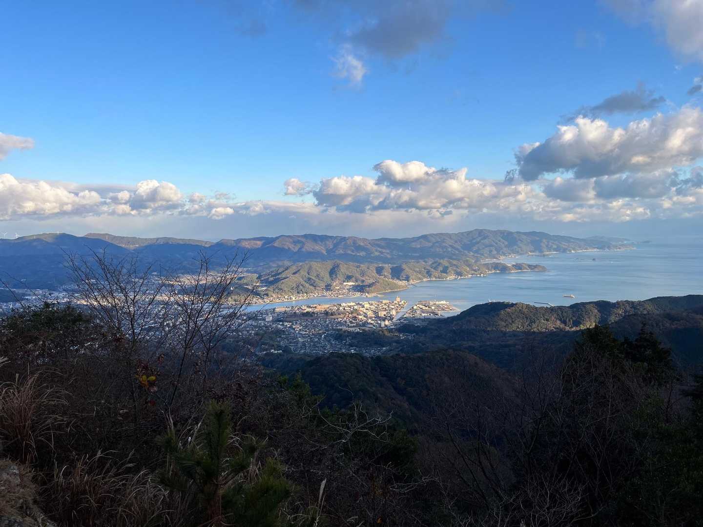塔尾から
空気が澄んでました