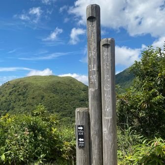 やっと着いた！
孫三瓶山！