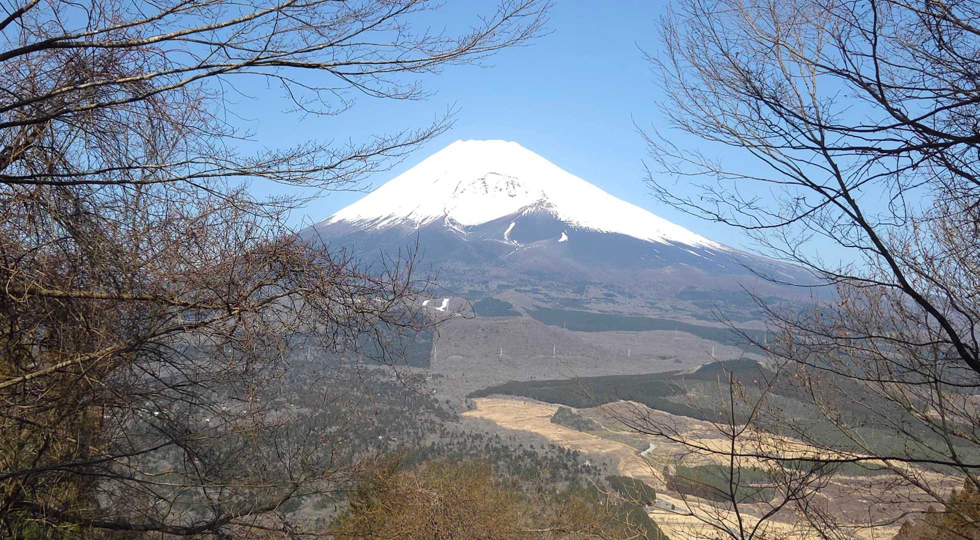 須山愛鷹登山口-富士見峠-黒岳 往復コースの写真