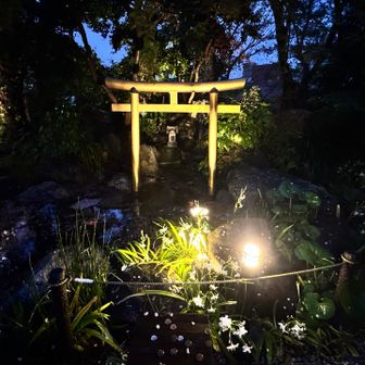 すっかり真っ暗