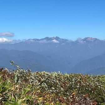 白山⛰️・別山⛰️ナイスビュー✨