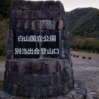 憧れの登山口に立てた
