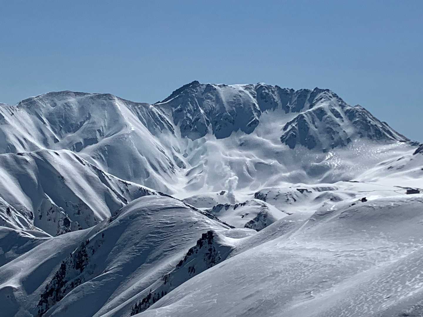 立山は真っ白です😅