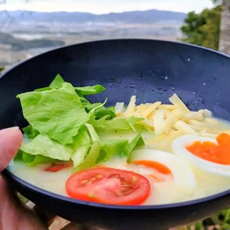 山ご飯　スープDeli　カルボナーラ