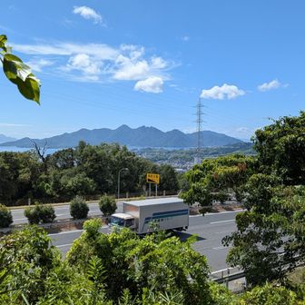 山陽道。
無事下山しました。