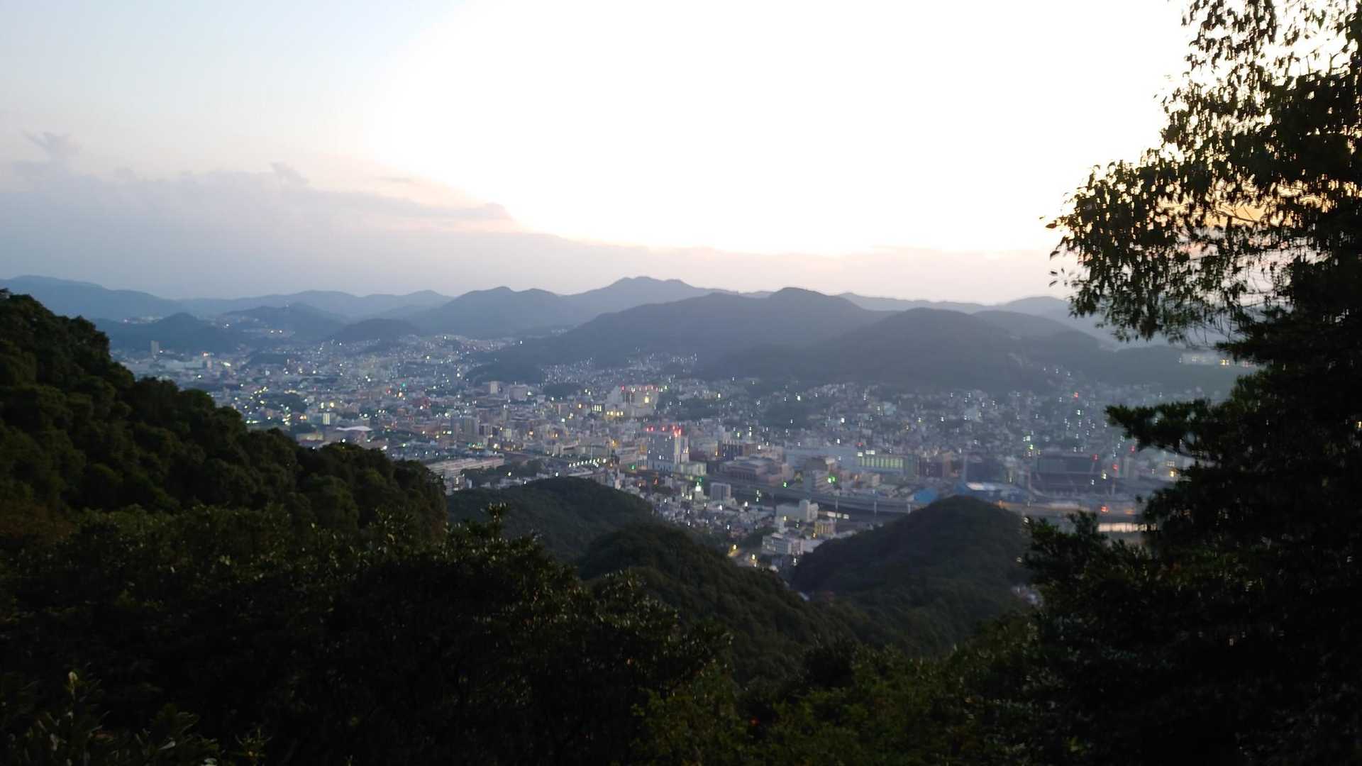 30分足らずで一気に明るい