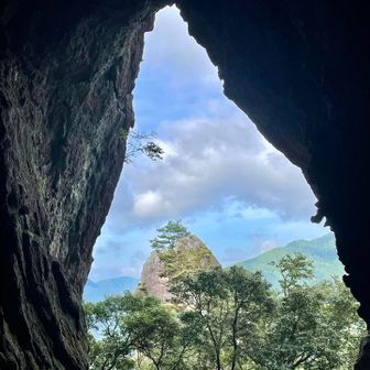 名勝耶馬渓66景 天の岩戸の景•京岩山 / けめの登山データ | YAMAP