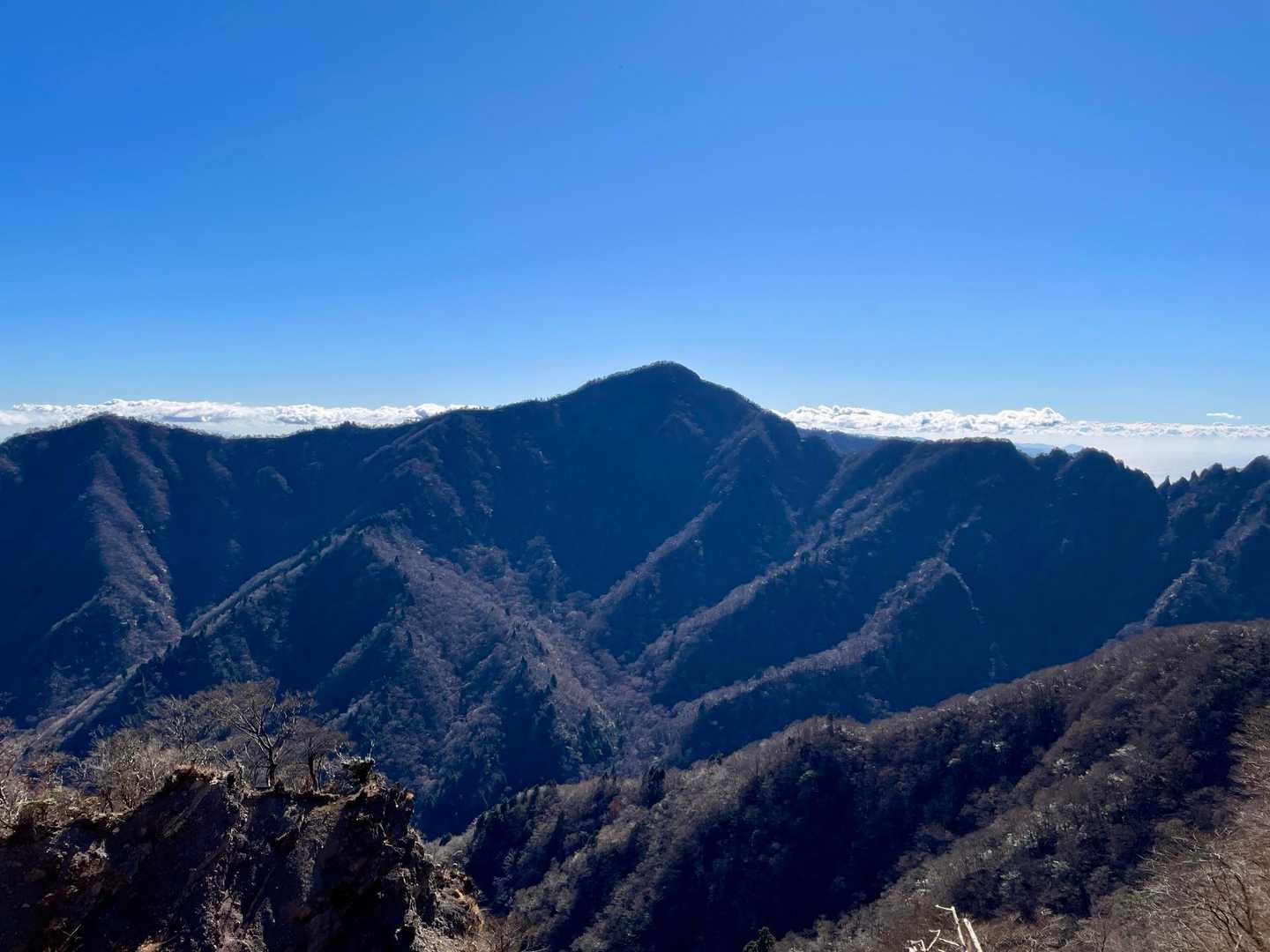 十里木高原登山口-越前岳-富士見台-富士見峠-黒岳-山神社 縦走コースの写真