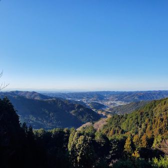 久々の眺望、名古屋も見えた