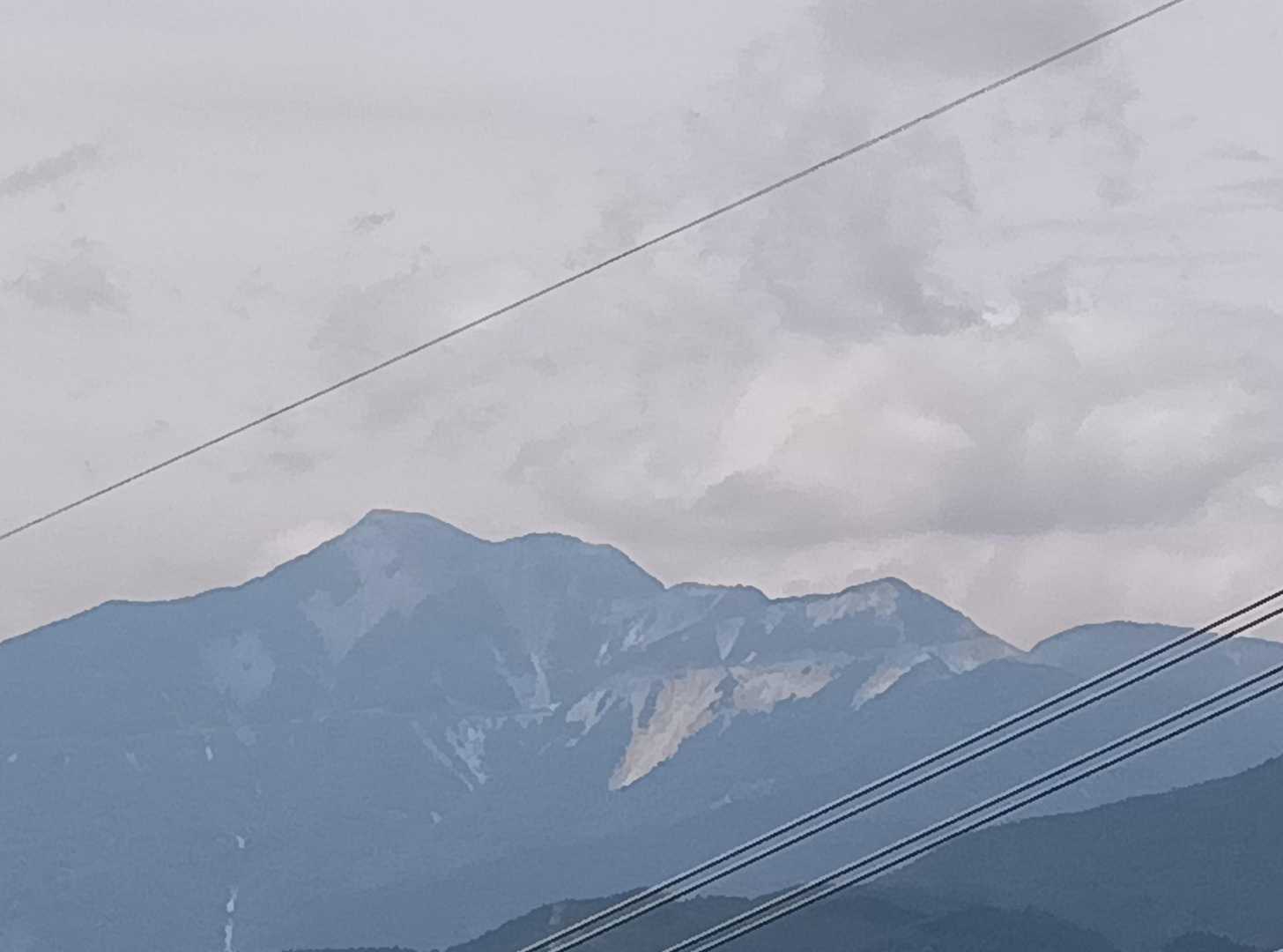 伊吹山のズームアップ👀
