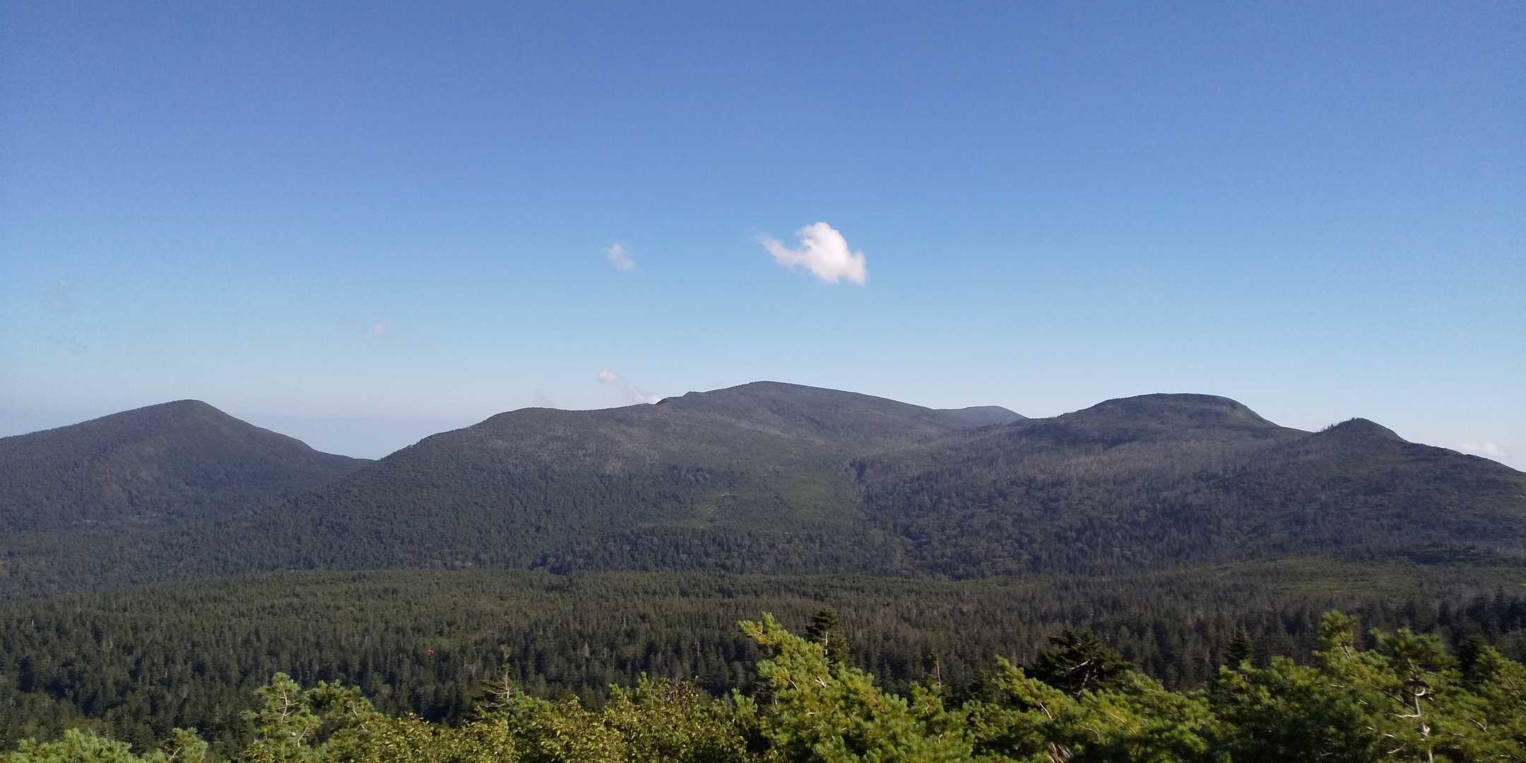 西日が南蔵王の山々を照らして🤩