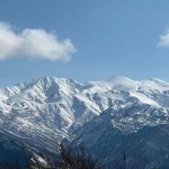 取立山 白山綺麗😍