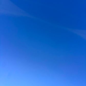 今日の空