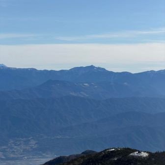 塩見岳 今シーズン行けなかった