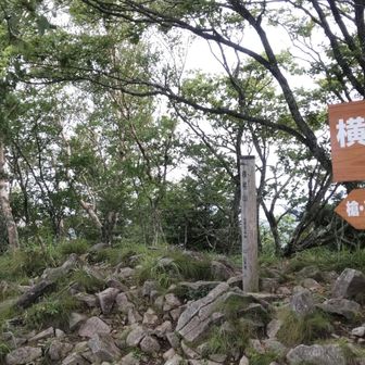 横尾山山頂1818m