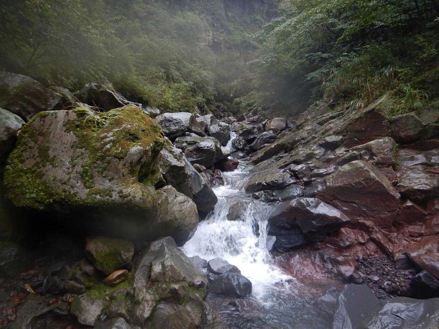 流れの早いところは絶対に行かないとして…