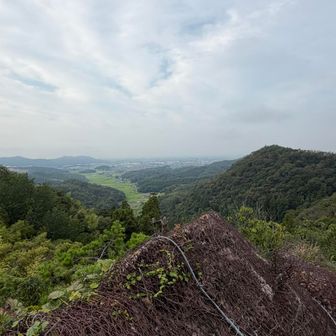 天狗岩からの眺望良き