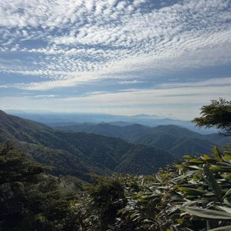山深い山域です。