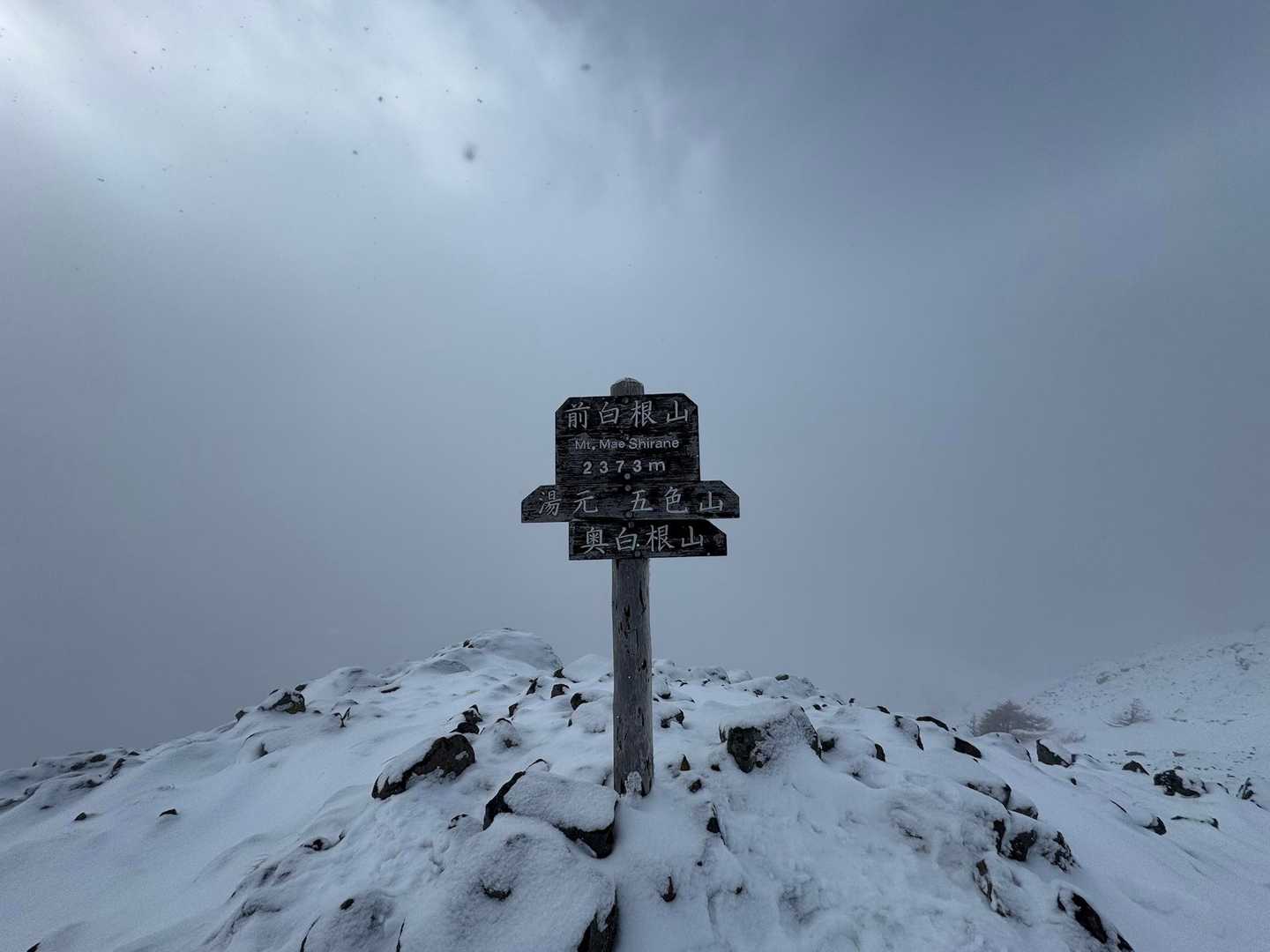 前白根山 往復コースの写真