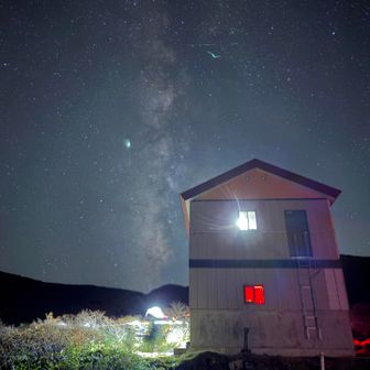 星✨が綺麗ですね。