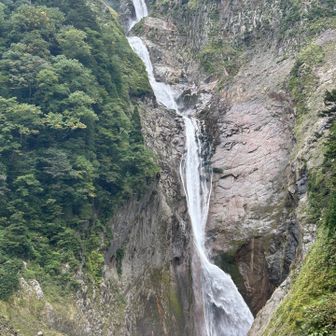 称名滝全景