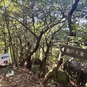 瀬戸大滝の方へは通行止めで行けませんでした