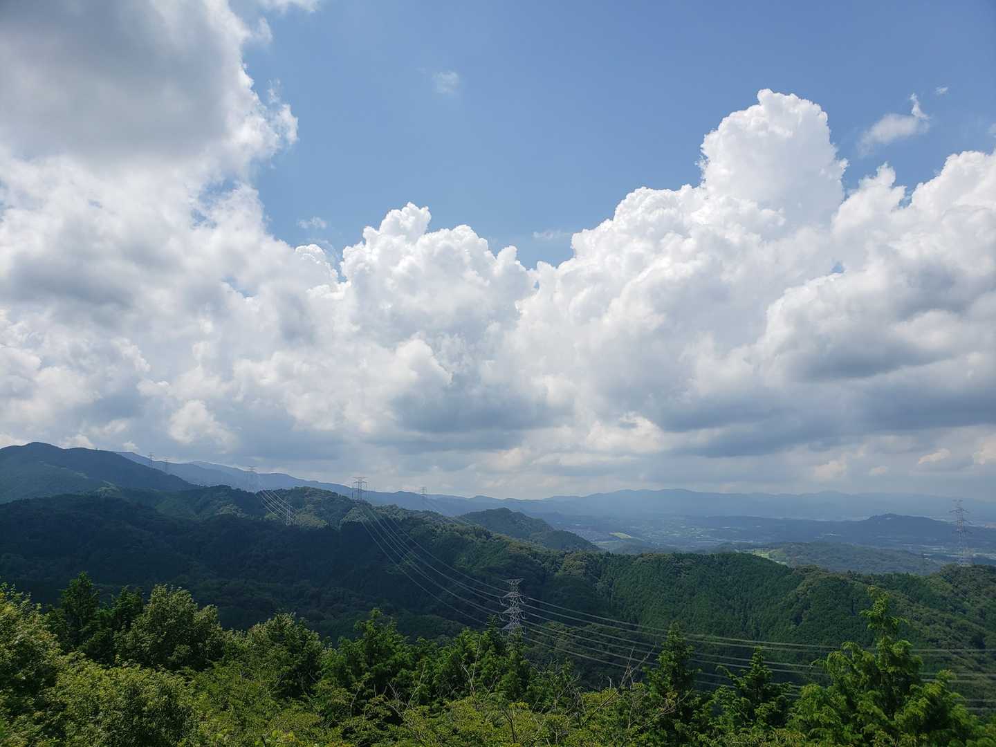 展望台からの夏の空～