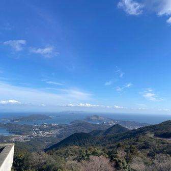 よ〜く目をこらしたら薄っすら富士山🤗