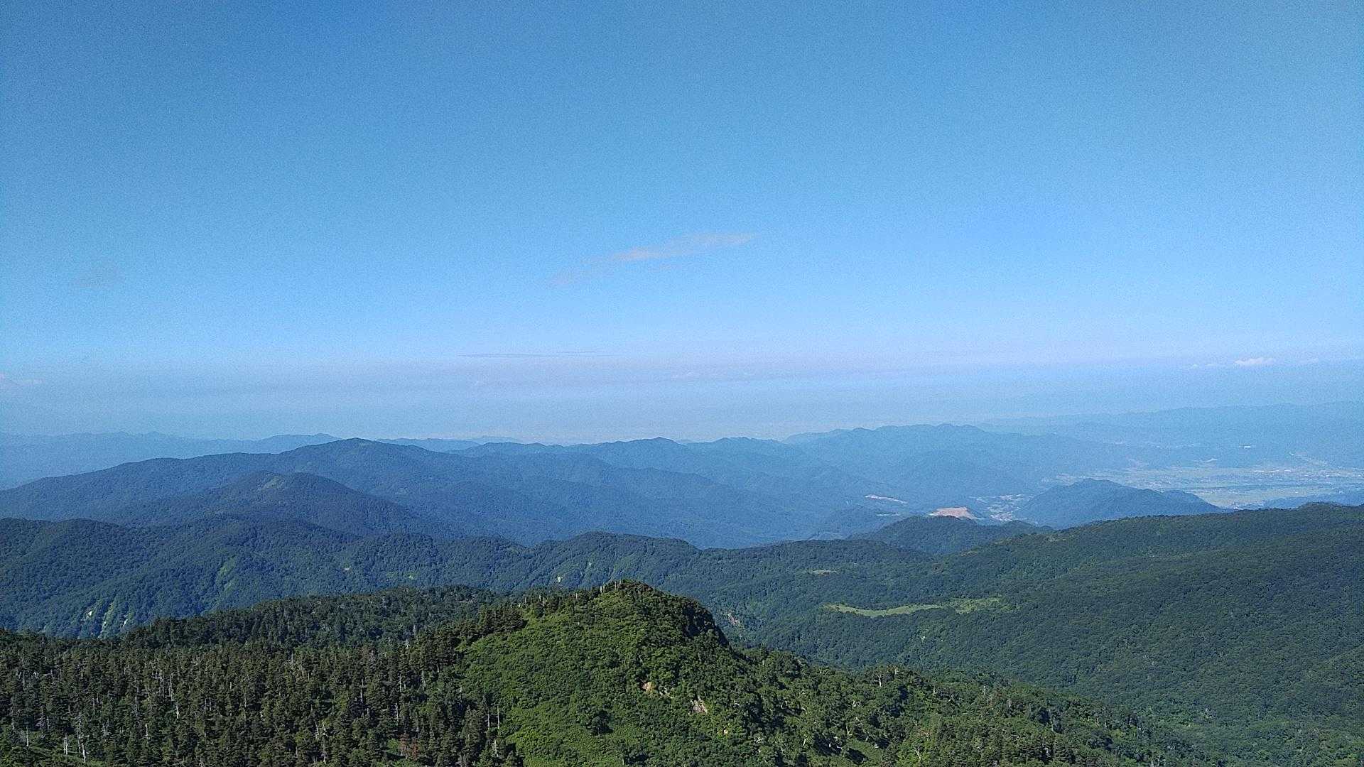 刈田峠-前山-杉ヶ峰-屏風岳 往復コースの写真