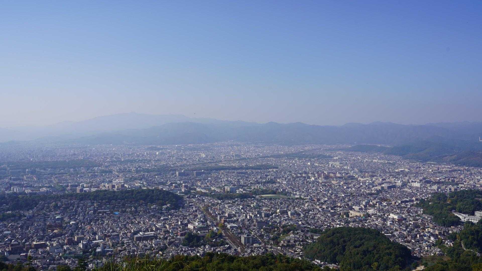 蹴上駅-大文字山-八神社登山口 縦走コースの写真