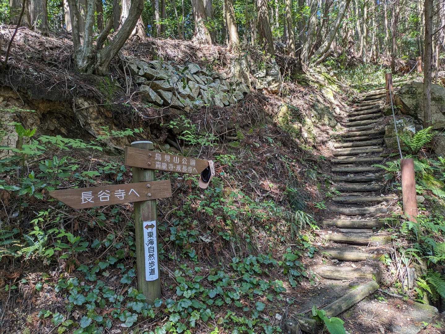 鳥見山山頂へ！
