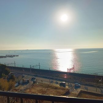 須磨浦公園駅から少し登ったところからの眺め。海の眺望はここが一番良かった気がする。
心が洗われた。