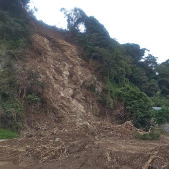 台風25号の傷跡